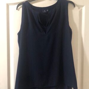 LADIES 2 TIER KAARI BLUE TOP SZ L